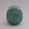 Ceramic Urn Loo 2,8l Turquoise