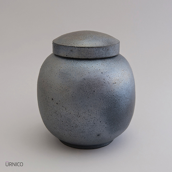 Ceramic Urn Bise 2,8l Rusty Anthracite