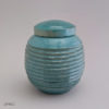 Ceramic Urn Breva 2,8l Turquoise
