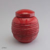 Ceramic Urn Breva 2,8l Red