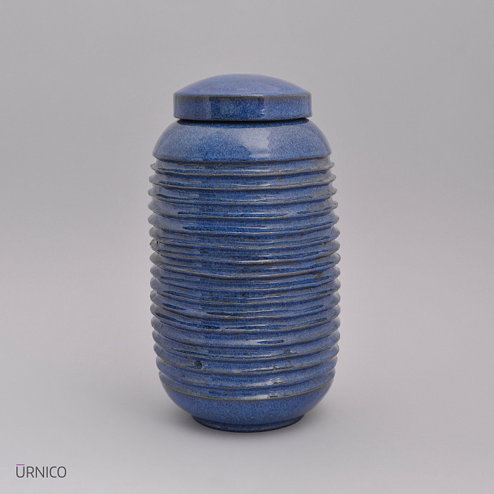 Ceramic Urn Breva 3,8l Light Blue