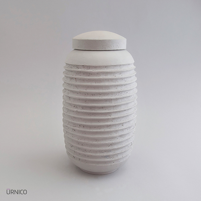 Ceramic Urn Breva 3,8l Raw AD