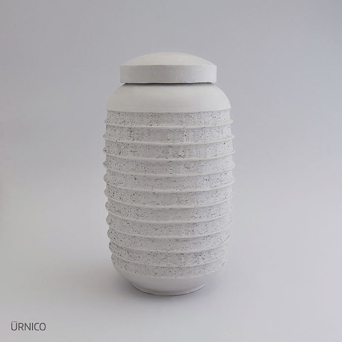 Ceramic Urn Breva Piu 3,8l Raw AD