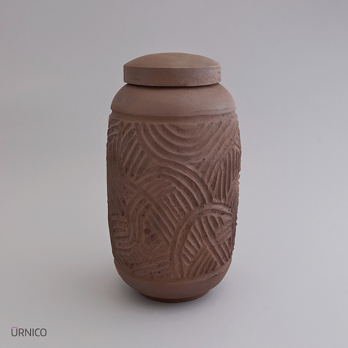 Ceramic Urn Buran 3,8l Raw AB