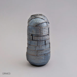 Ceramic Urn Cers Piu 1l Rusty Anthracite