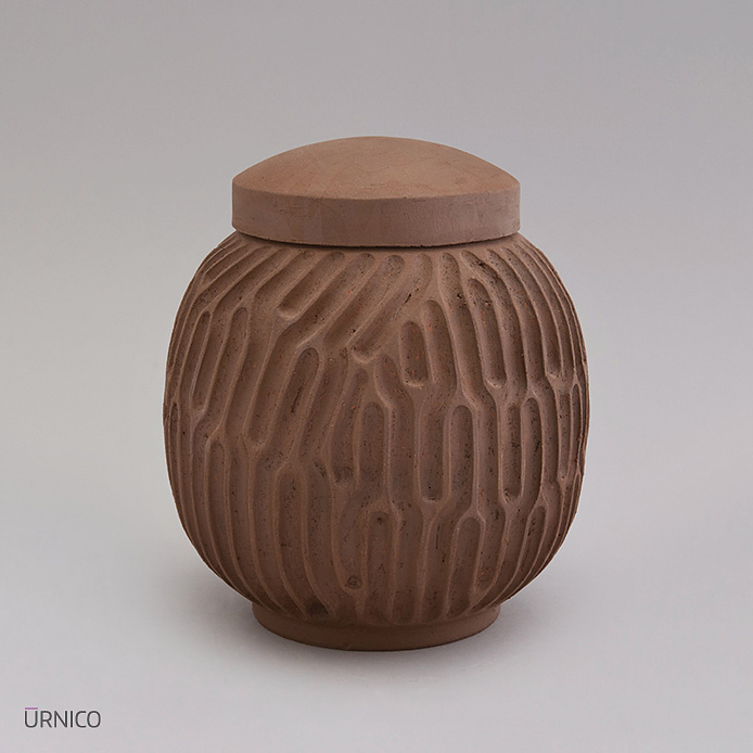 Ceramic Urn Loo 2,8l Raw AB