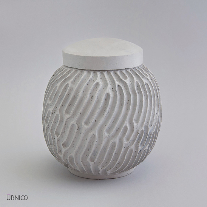 Ceramic Urn Loo 2,8l Raw AD