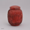 Ceramic Urn Loo 2l Red