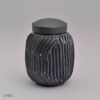 Ceramic Urn Loo 2l Rusty Anthracite