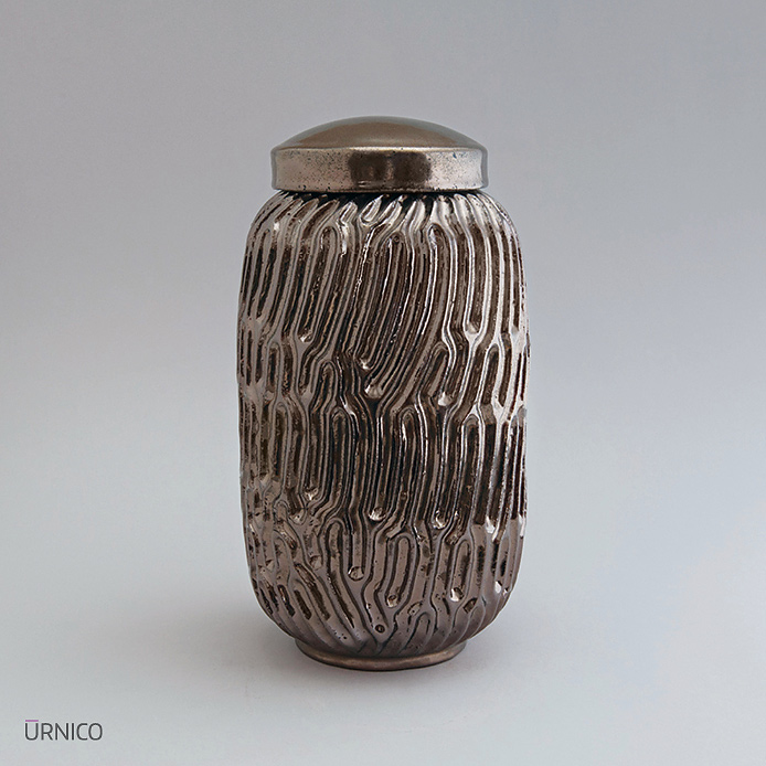 Ceramic Urn Loo 3,8l Gold Pepper