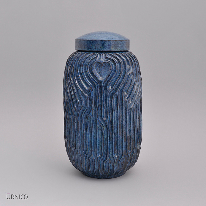 Ceramic Urn Loo 3,8l Light Blue