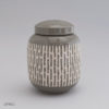Ceramic Urn Solano 2l Transparent Craquelle