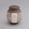 Ceramic Urn Solano Piu 2,8l Raw AB