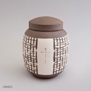 Ceramic Urn Solano Piu 2l Raw AB
