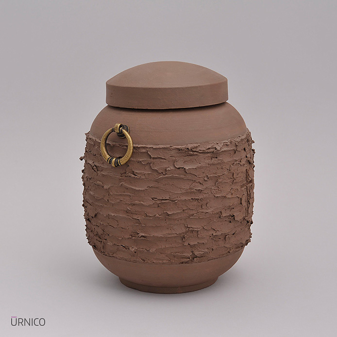Ceramic Urn Tivano 2l Raw AB